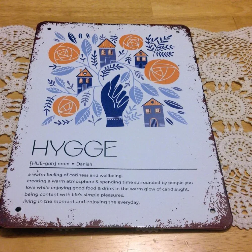 Boho / Hippie Vibe Wall Art, Hygge, warm feeling of coziness